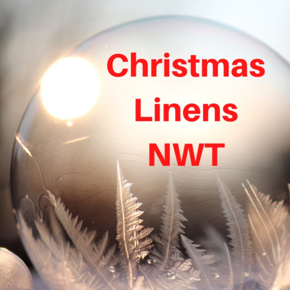 Christmas Linens sign
